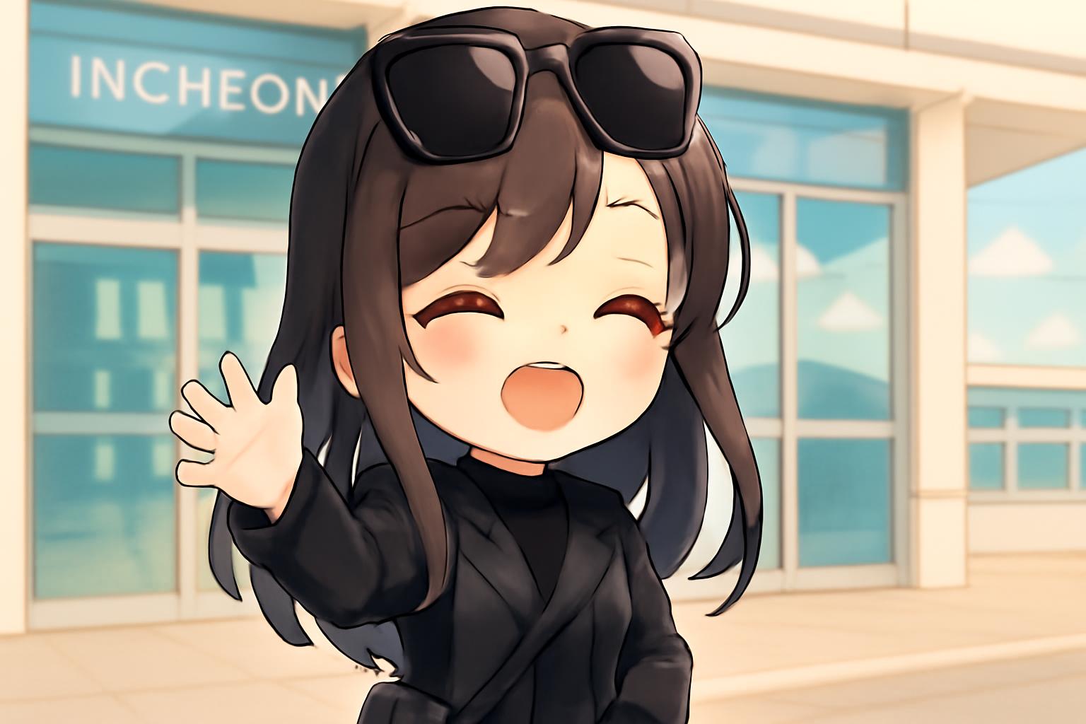 Twice Departing for Shanghai from Incheon Airport