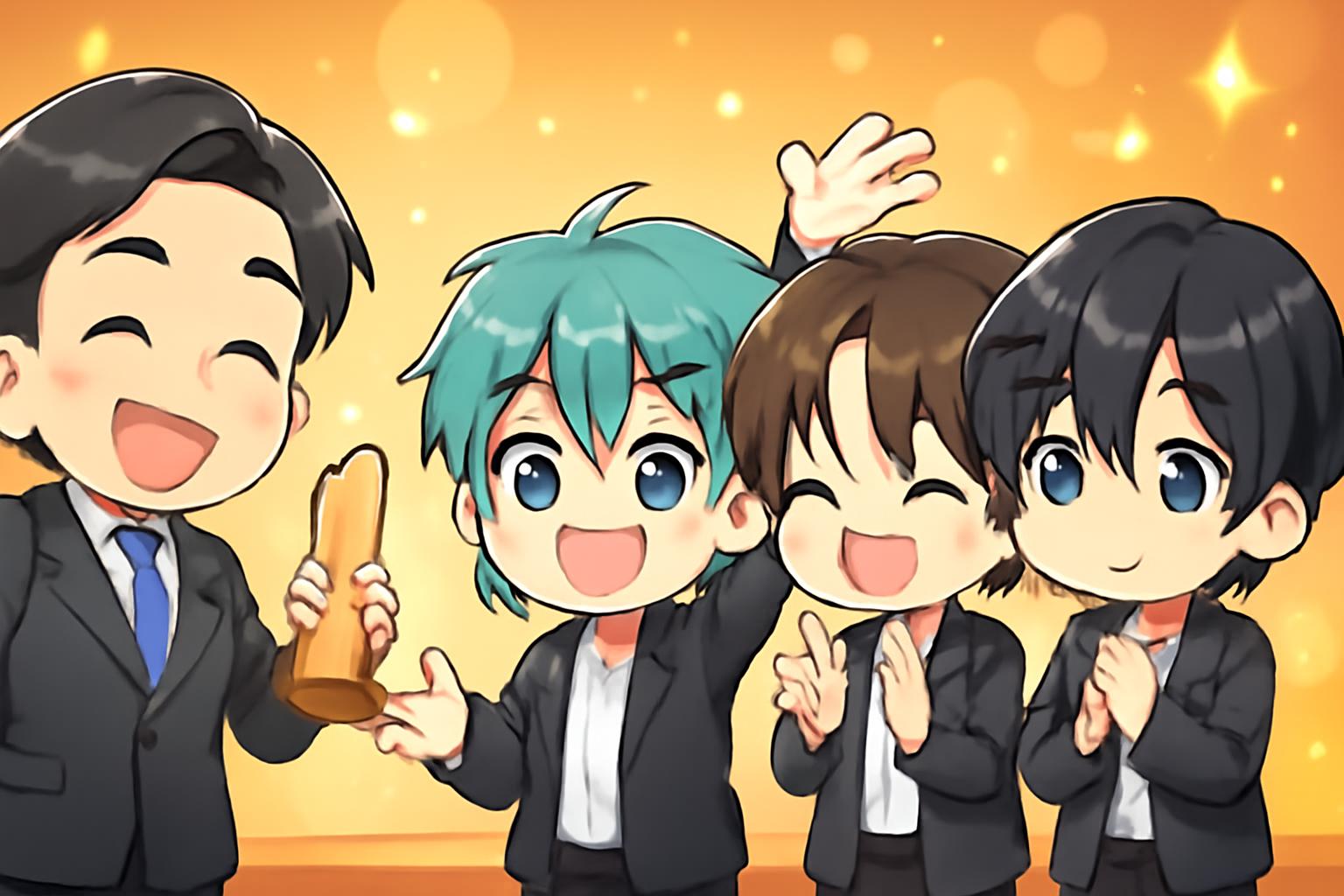 Tony An awards Stray Kids with the Grand Honours Choice at KGMA