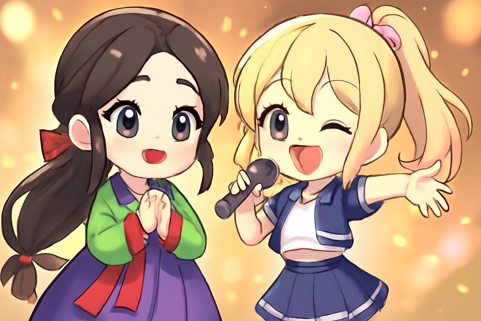 The Meeting of Gugak and K-Pop: Gumi Brand Webtoon ‘Rokju Street’ Unveiled