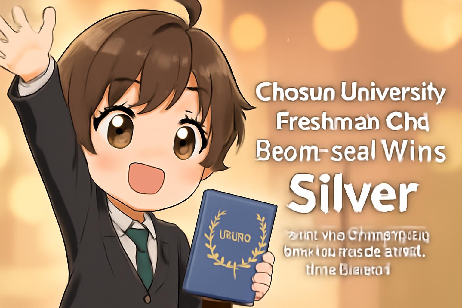 Chosun University Freshman Cha Beom-seol Wins Silver at the 15th Chungmuro Short & Independent Film Festival (Blue Ribbon Awards)