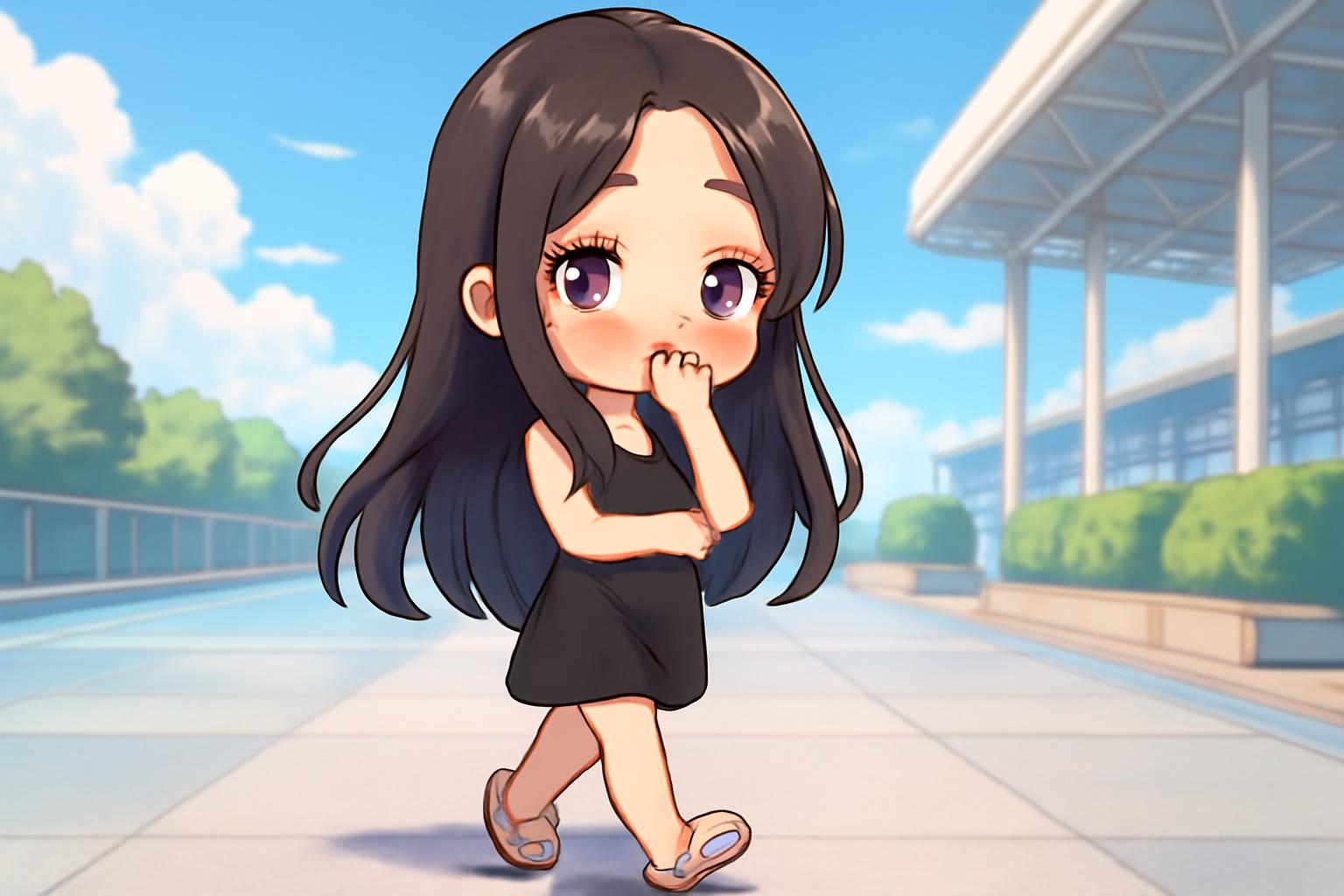 Hand-to-mouth, arms-crossed stroll: China's viral trend to "Walk Like WonYoung"