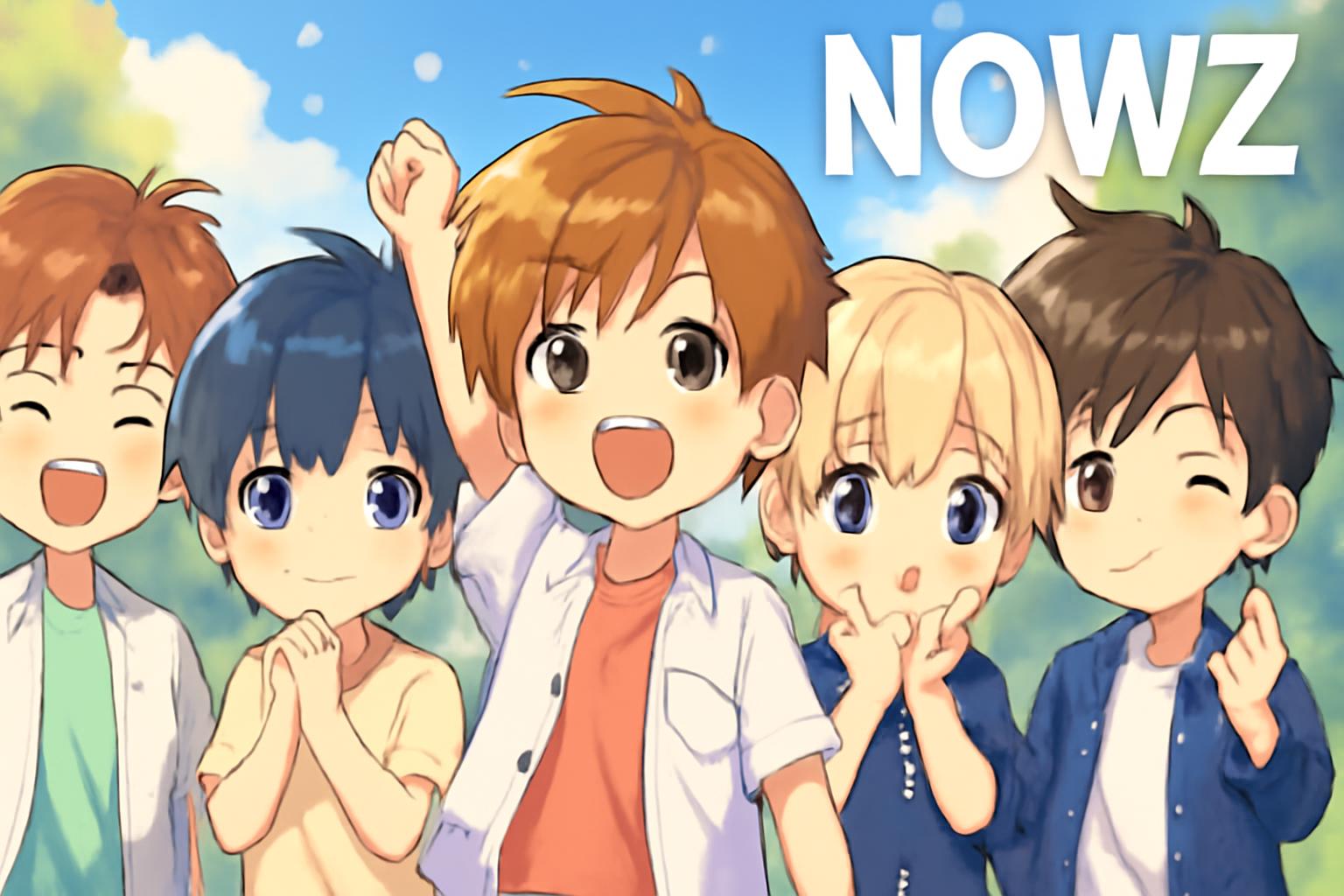 Cube’s New Rookie NOWZ Unveils Surprise Story Film, Opening the Second Act of Youth