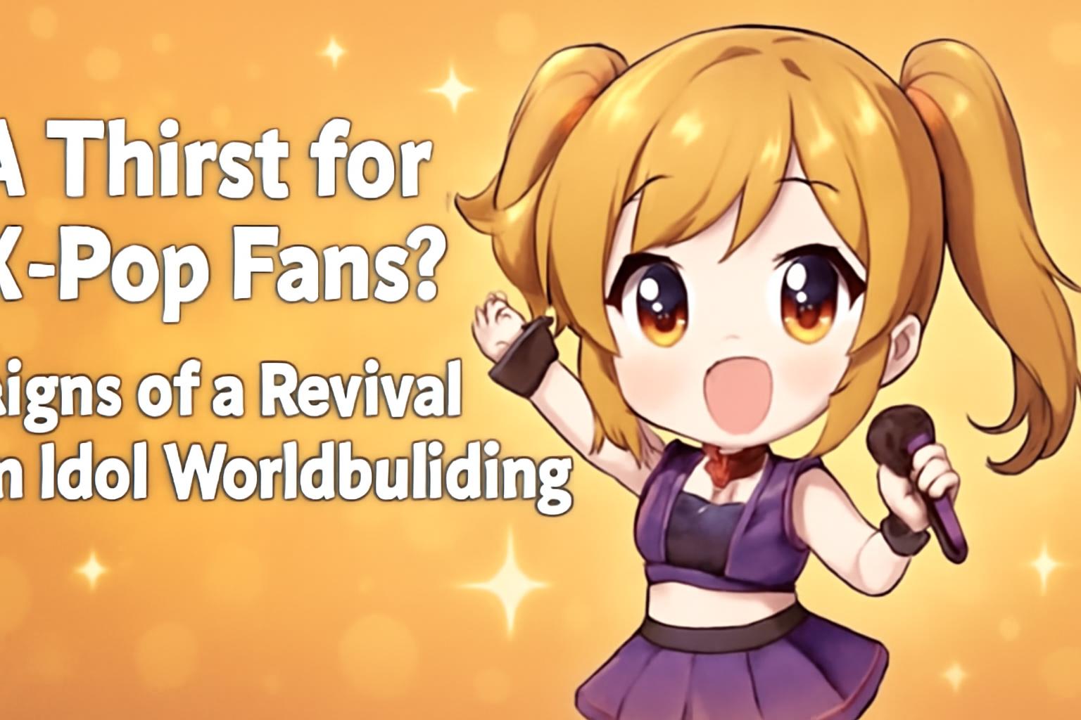 A Thirst for K-Pop Fans? Signs of a Revival in Idol Worldbuilding